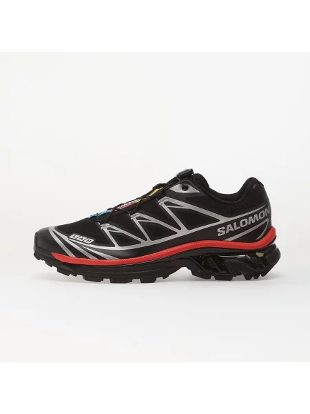 Sneakers Salomon Black/ Fiery Red EUR 40 negru
