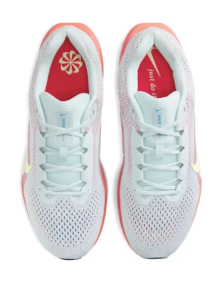 Sneakerși Nike Air Zoom cu șireturi din dantelă alergare alb