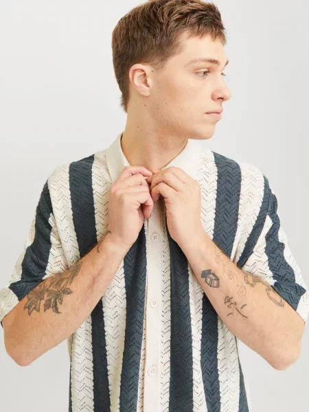 Jack&Jones Košulja Tyler Écru bijela
