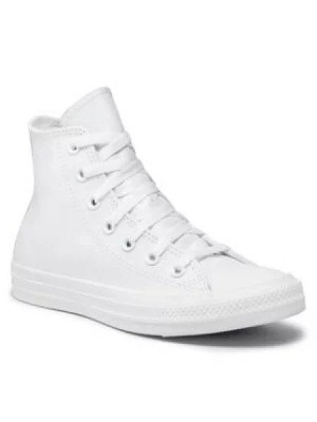 Converse Plátěnky Ct A/S Lthr Hi bílá