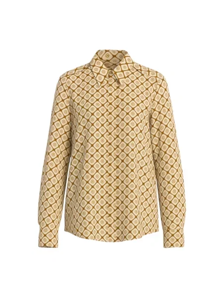 Koszula Iblues z nadrukiem beżowa