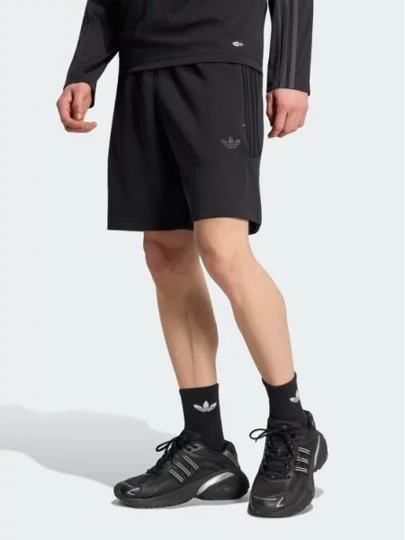 Adidas Pantaloni scurți sport negru