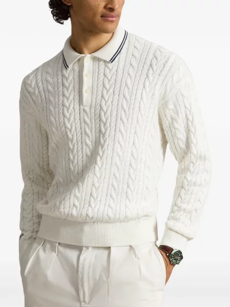 Șosete Polo Ralph Lauren cu broderie în carouri de flanelă verde