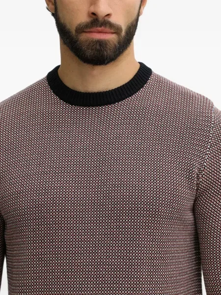 Pulover Barbour cu decolteu rotund albastru