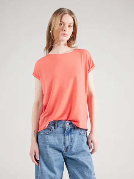 Vero Moda Tricou Ava Roz roșu