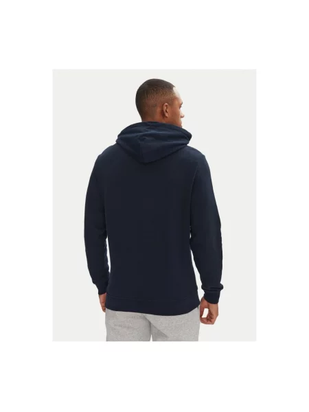 Bluza z kapturem Tommy Jeans z kapturem niebieska
