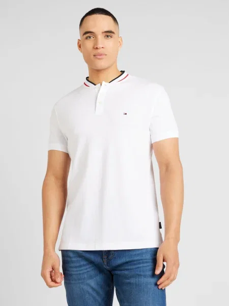 Tommy Hilfiger Polo Mao Slim Fit bijela