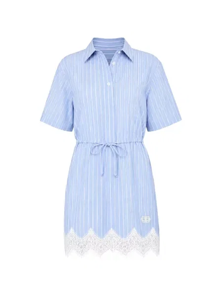 Rochie mini Simkhai din dantelă albastru