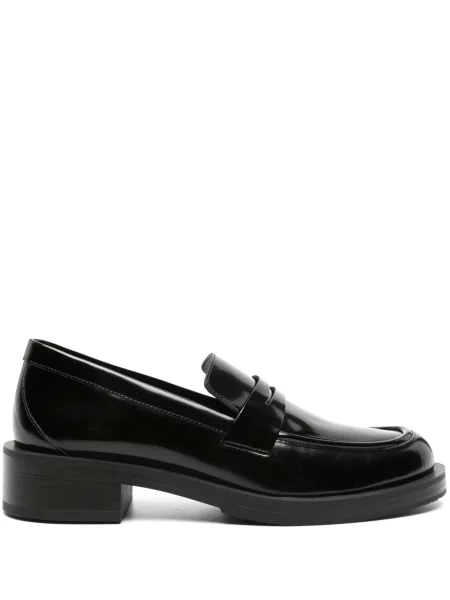 Pantofi loafer Stuart Weitzman din piele negru