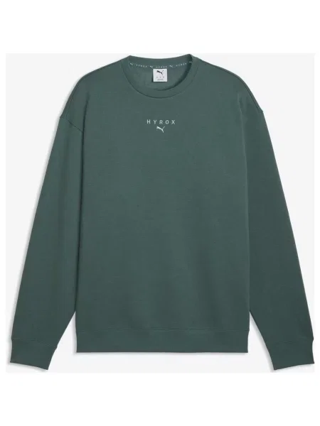 Bluza Puma x HYROX Heavyweight ciemnozielona S zielona