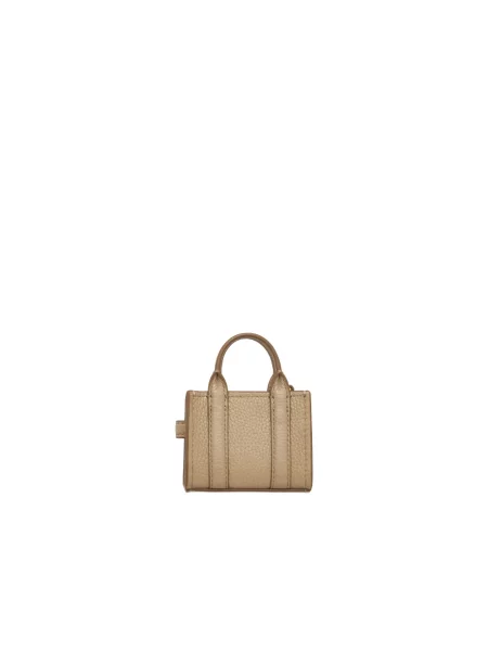 Zawieszka Marc Jacobs skórzana brązowa