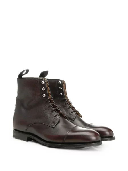 Botine Church's din piele maro