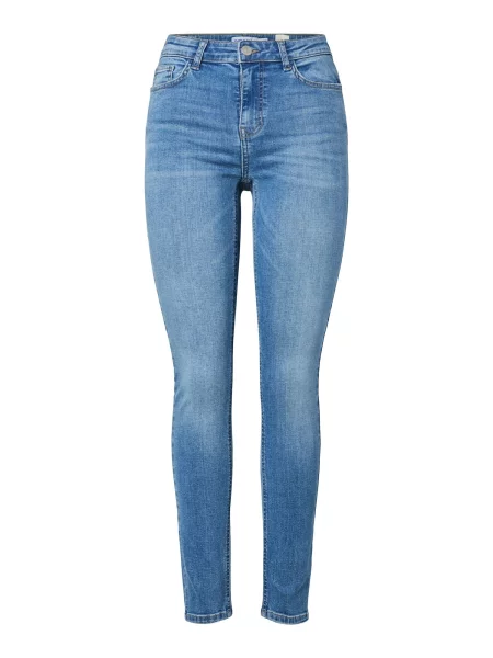 PIECES Jeans PCDAISY denim albastru