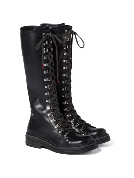 Botine Miu Miu din piele negru