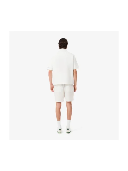 Pantaloni Lacoste alb