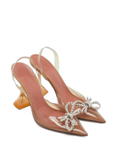 Pantofi cu toc Amina Muaddi slingback