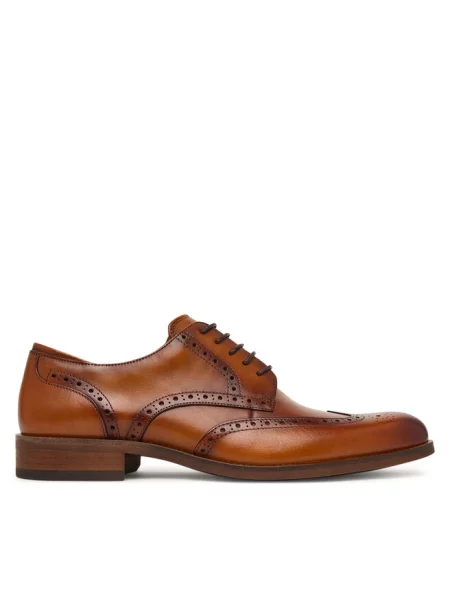 Półbuty Clarks brązowe