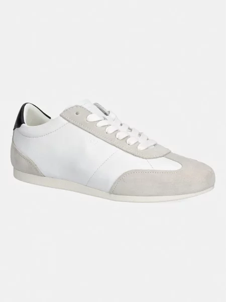 BOSS Solenne sneakers pentru femei din piele alb