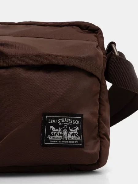 Levi's чанта през рамо MISSION BAY кафяво