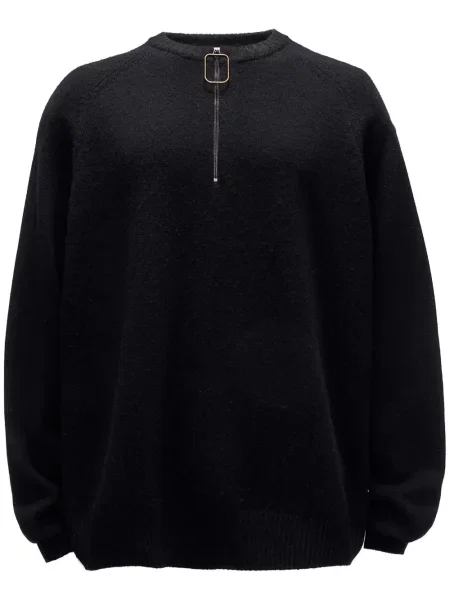 Pulover Jw Anderson cu decolteu rotund negru