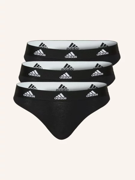 Adidas Stringi 3 Szt. schwarz czarne