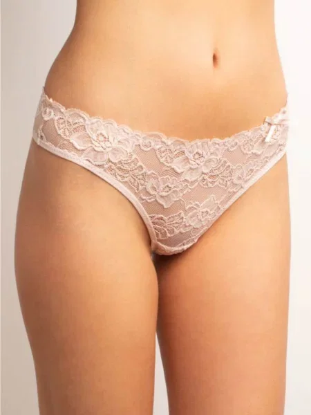 Трусики слип NASTURTIUM бежеві