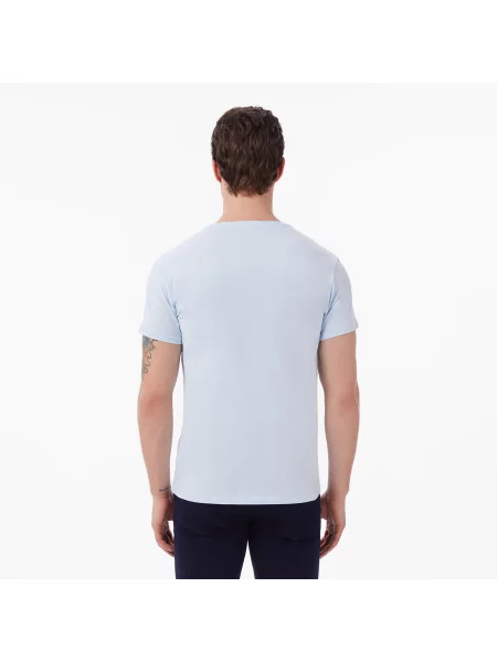 Lacoste футболка чоловіча блакитна