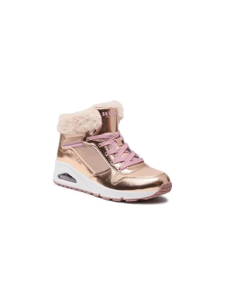Sneakersy Skechers Uno Cozy On Air Zlatá
