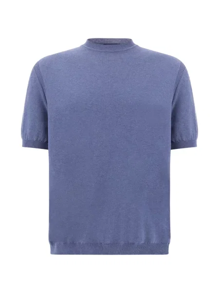 Scurt tricou Paul & Shark tricotate albastru