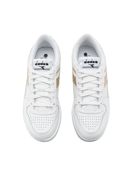 Sneakersy Diadora skórzane retro białe