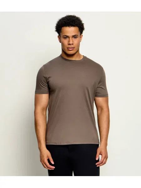 Armani Exchange Tricou | Extra slim fit maro