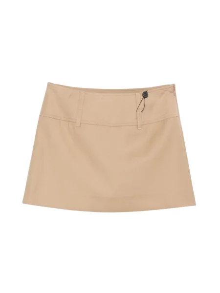 Mała mały spódnica mini Dunst beżowa