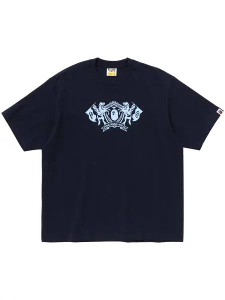 Tricou A Bathing Ape® cu imagine albastru