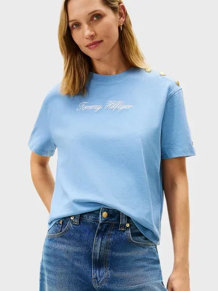 Футболка Tommy Hilfiger золота