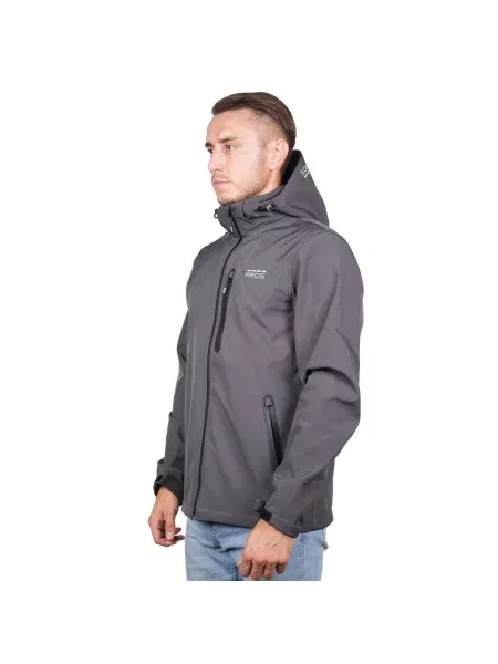 Kurtka softshell Pros Sport SOFTGRIT szara