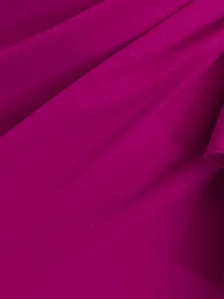 Rochie maxi Tadashi Shoji cu volane drapată de costum violet