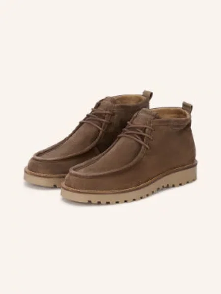 Marc O'polo Botki Sznurowane Jack beige beżowe