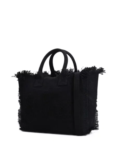 Geantă Mc2 Saint Barth cu broderie negru