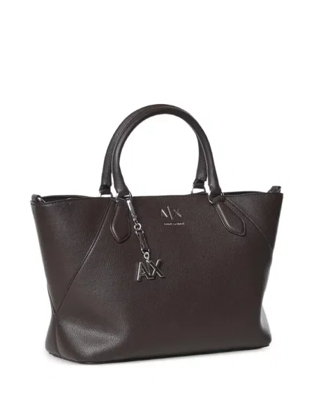 Kabelka Armani Exchange hnedá