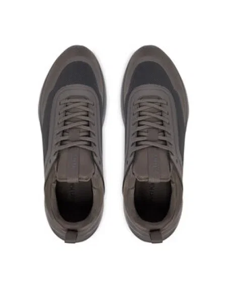 Calvin Klein Sportcipők Light Eva Run Lace Sock Mm Barna szürke