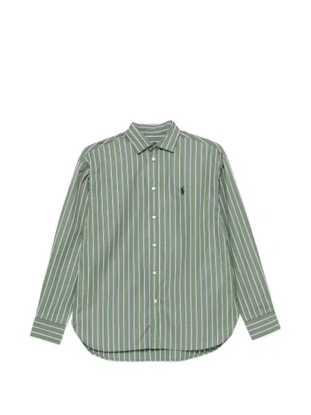 Карирана велурена риза Polo Ralph Lauren червено
