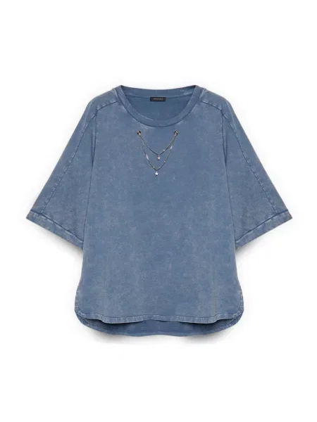 Bluza Fiorella Rubino niebieska