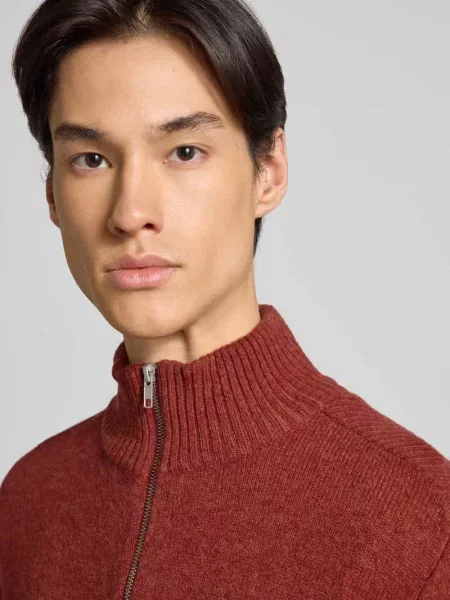 Sweter z dzianiny z wełny jagnięcej Mcneal