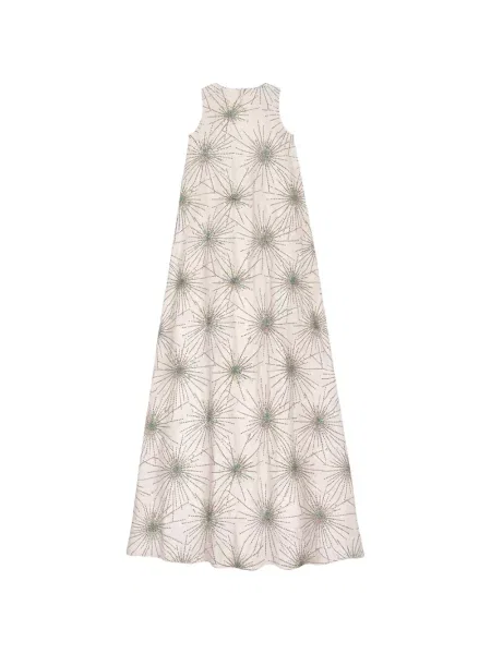Maxi sukienka maxi Psophia z nadrukiem garniturowa