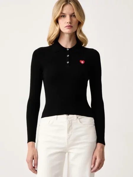 HUGO Pulover Sareplinny negru
