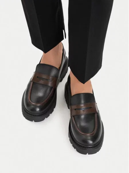 Loafers Lasocki čierna