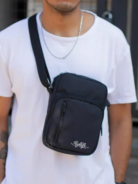 Сумка через плечо Without черная