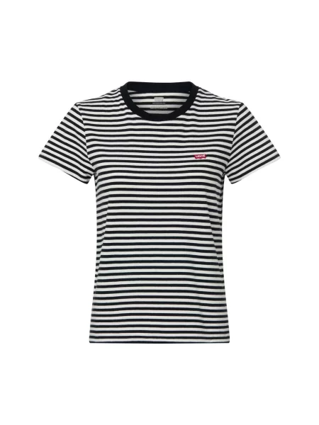 Levi's Koszulka Kobiety czarny|biały w paski M czarna