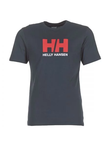 Majica Helly Hansen s autogramom plava