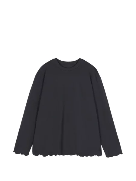 Lung tricou Jnby negru
